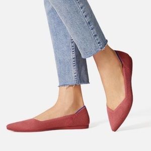 Rothy’s The Point Flats Copper Retired Color Womens Size 9